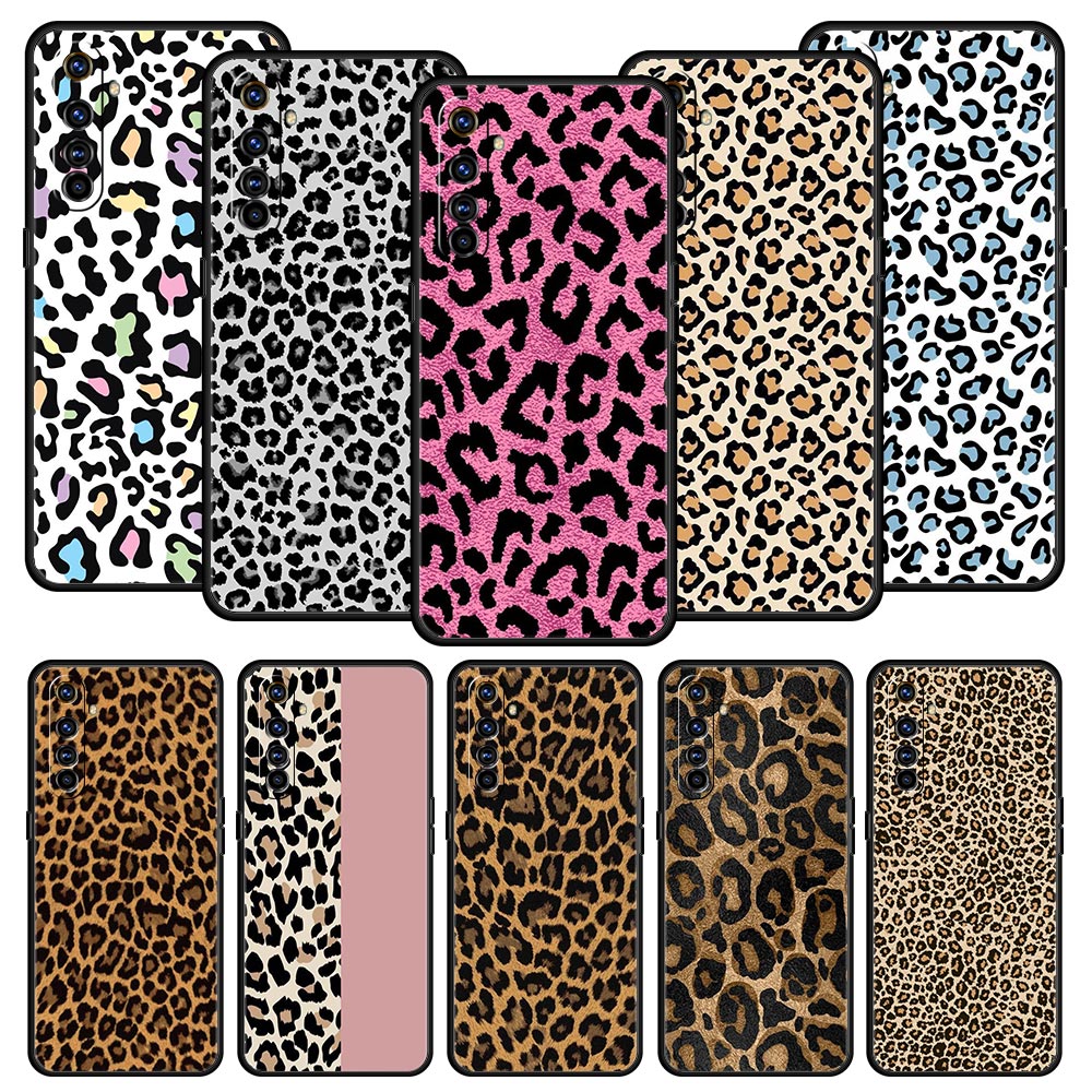 Realme Gt 6 - Etui na telefon z nadrukiem Leopard