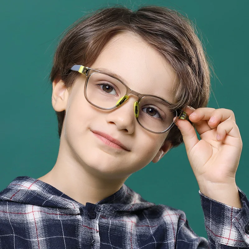Anti Blue Light Film - Okulary dziecięce przeciw niebieskiemu światłu Kwadratowe
