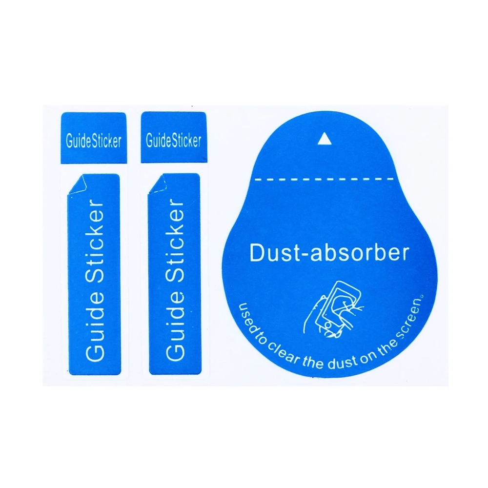 Dust Removal Sticker - Naklejka instrukcyjna do czyszczenia ekranu ze